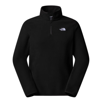 Trui The North Face Men Glacier Fleece 1/4 Zip Jacket TNF Black