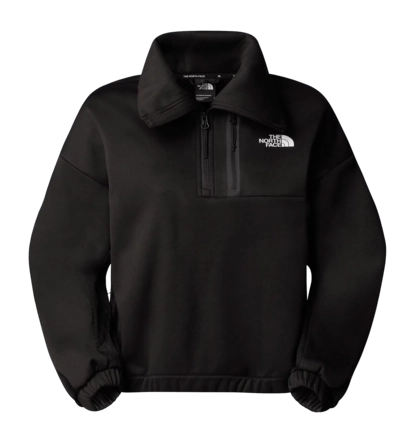 Trui The North Face Women Mountain Athletics Fleece Interest 1/4 Zip TNF Black Regular Fit