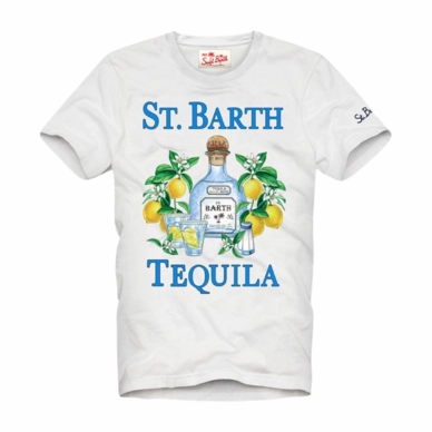 T-Shirt MC2 Saint Barth Homme Coton Classique Tequila Boom
