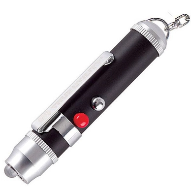 Sleutelhanger True Utility LaserLite Messing