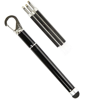 Sleutelhanger True Utility StylusPen Black
