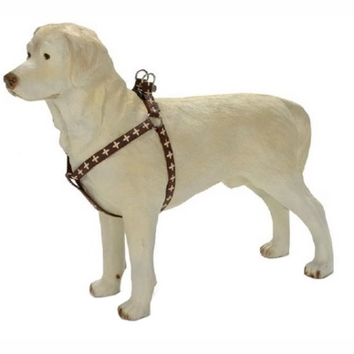 Hondentuig Beeztees Mac Leather Cross Bruin
