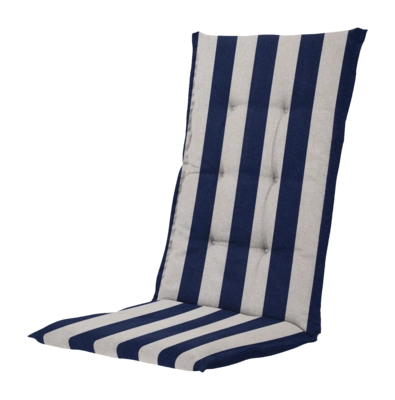 Coussin de Jardin Madison Amora Blue Dossier Haut (123 x 50 cm)