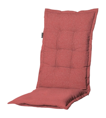 Coussin de Jardin Madison Outdoor Manchester Red Dossier Haut (123 x 50 cm)