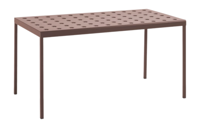 HAY Balcony Eettafel 144 x 76 cm - Iron red
