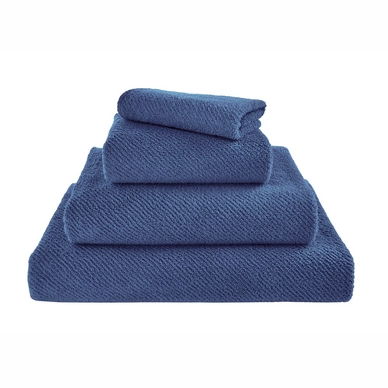 Bath Towel Abyss & Habidecor Twill Cadette Blue (100 x 150 cm)