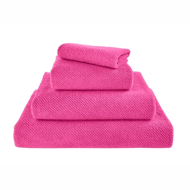 Handdoek Abyss & Habidecor Twill Happy Pink (60 x 110 cm)