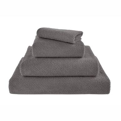 Handtuch Abyss & Habidecor Twill Grey (55 x 100 cm)