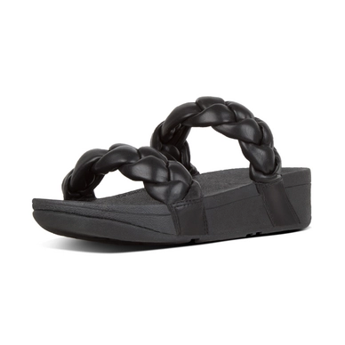 FitFlop Platt™ PU Slide Black