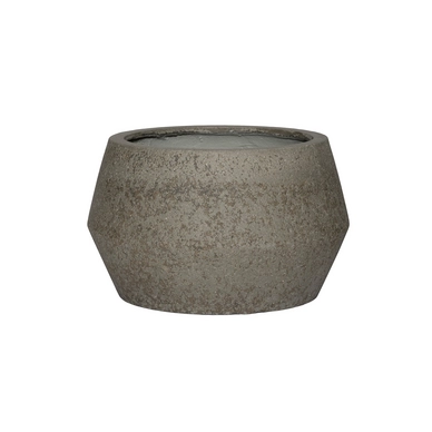 Bloempot Pottery Pots Cement and Stone Harley Low L Dioriet Grey 53 x 32 cm