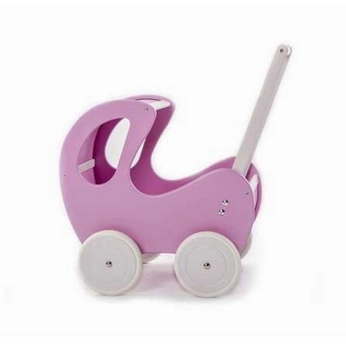 Poppenwagen Deluxe Base Toys Pallas Hout Donker Roze