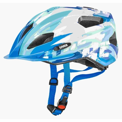 Helm Uvex Quatro Junior Blue White