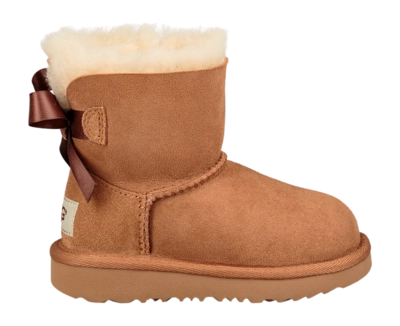 UGG Toddler Mini Bailey Bow II Chestnut