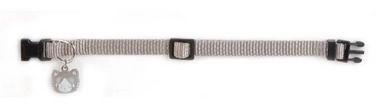 Halsbandje Beeztees Uni Nylon Grijs