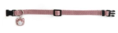 Halsbandje Beeztees Uni Nylon Roze