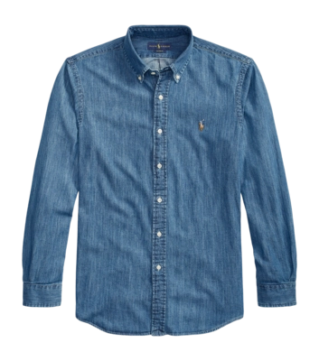 Blouse Ralph Lauren Men Denim Shirt Denim