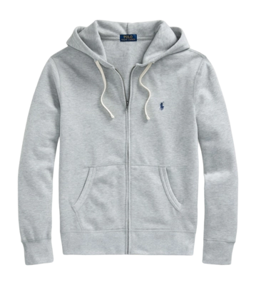 Vest Ralph Lauren Men The RL Fleece Hoodie Andover Heather