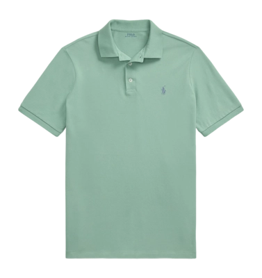 Poloshirt Ralph Lauren Slim Fit Stretch Mesh Herren Faded Mint
