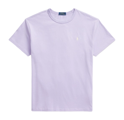 T-Shirt Ralph Lauren Classic Fit Jersey Crewneck Herren Sky Lavender