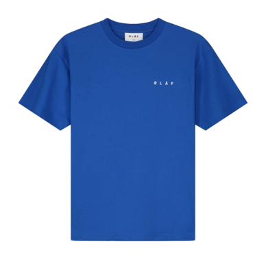 Tee Olaf Men Face Hyper Blue