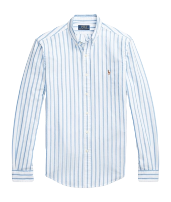 Blouse Ralph Lauren Men Striped Oxford Shirt Blue/White