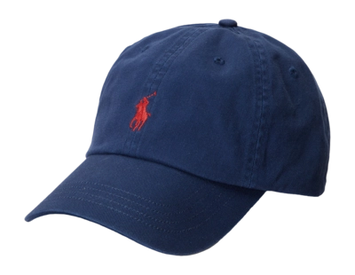 Kappe Ralph Lauren Cotton Chino Baseball Herren Newport Navy/Red