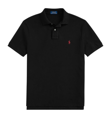 Polo Ralph Lauren Men The Iconic Mesh Polo Black