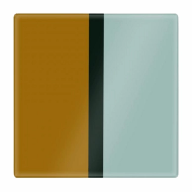 Plateau de Service et de Coupe Remember No 11 Verre 20 x 20 cm