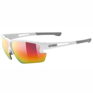 Zonnebril Uvex Sportstyle 812 White Mat