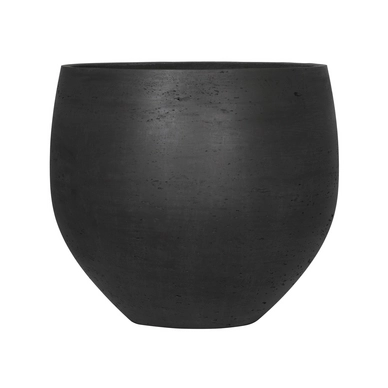 Bloempot Pottery Pots Rough Orb M Black Washed 48 x 43 cm