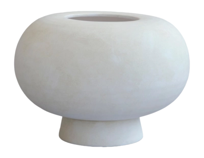 101 Copenhagen Kabin Vaas Bone White Vase Fat | fonQ.be