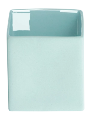 Vaas ASA Selection Cube Blue Planter Aqua 9 x 9 x 9 cm