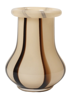 Vaas Ferm Living Riban Cream 15 cm | Stijlvol in Huis