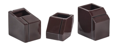 Vaas Serax Mini Silos Burgundy (Set van 3)