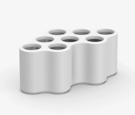Vaas Vitra Nuage Céramique Small White