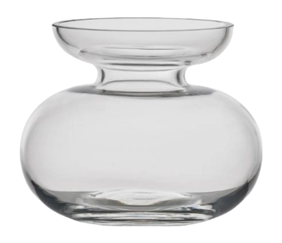 Vase Zone Denmark Inu Pure Clear 11 x 9 cm