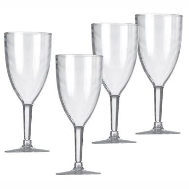 Travel Cups Vango Wine Glasses Clear (Set of 4)