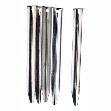 Haring Vango Steel V Peg Standard Silver (set van 5)