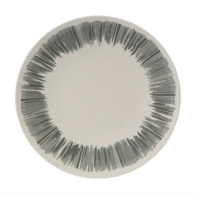 Dinner Plate Vango Grey Stripe (28 cm)