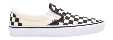 Vans Women's Classic Slip On Black White Checkerboard White