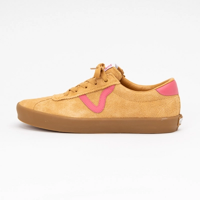 Vans suede shops and gum pink trainers