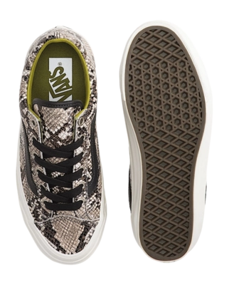Vans Unisex LX Old Skool 36 Python Silver Grey | Causeways