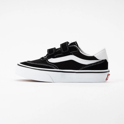 Vans Youth Brooklyn Ward LS V Black White