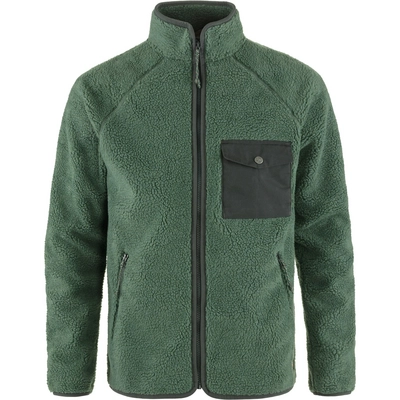 Sweatjacke Fjällräven Vardag Pile Fleece Men Deep Patina Iron Grey