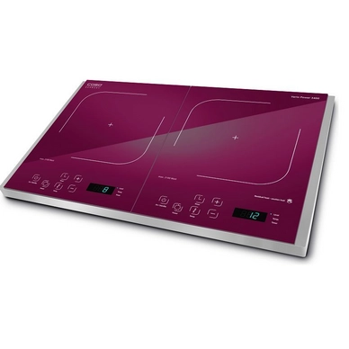 Dubbele Inductie Kookplaat Caso Vario Power 3400 Magenta