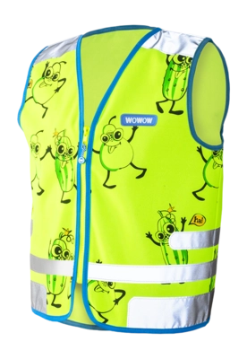 Veiligheidshesje WOWOW Comic Veggie Green