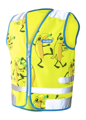 Veiligheidshesje WOWOW Kids Comic Veggie Yellow