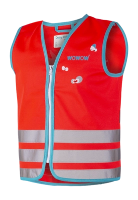 Veiligheidshesje WOWOW Kids Crazy Monster Jacket Red