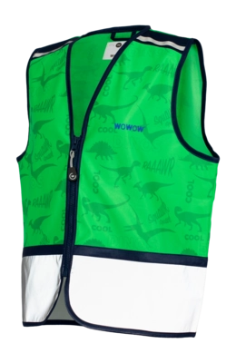 Veiligheidshesje WOWOW Kids Zippy Jacket Green