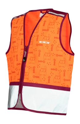 Veiligheidshesje WOWOW Kids Zippy Jacket Orange